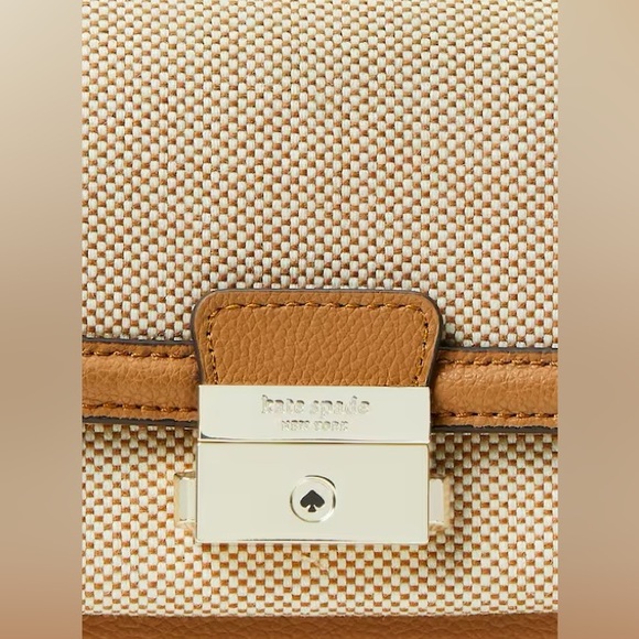 Kate Spade Voyage Canvas Crossbody Wallet NWT - Picture 7 of 14